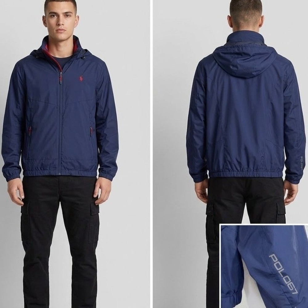 Polo Ralph Lauren Performance Water-Repellent Ripstop Jacket Mens XL Windbreaker